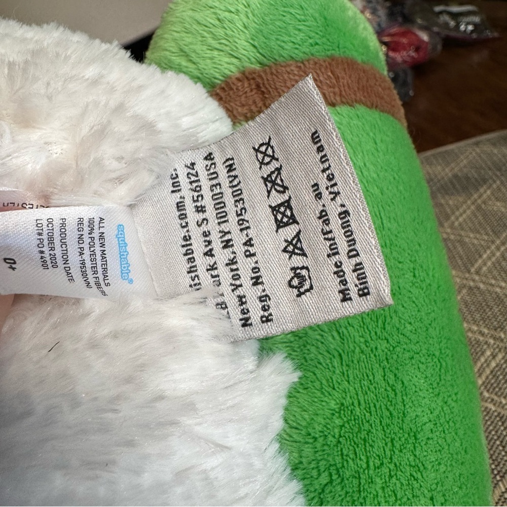 Niantic Squishable Yeti Plush With Backpack - Picture 8 of 8